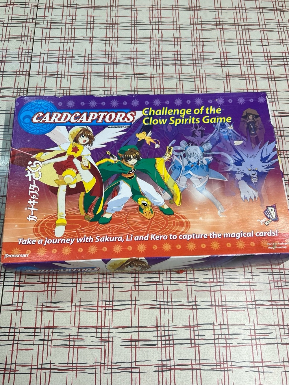 Cardcaptors: Challenge Of The Clow Spirits Anime Board Game, 2001
